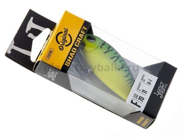 Воблер плавающий LUCKY JOHN Original SHAD CRAFT F 70мм, 13гр., 0,5-1,2м, цвет A007 для рыбалки, Воблер плавающий LUCKY JOHN Original SHAD CRAFT F 70мм, 13гр., 0,5-1,2м, цвет A007 отзывы, Воблер плавающий LUCKY JOHN Original SHAD CRAFT F 70мм, 13гр., 0,5-1,2м, цвет A007 купить, Воблер плавающий LUCKY JOHN Original SHAD CRAFT F 70мм, 13гр., 0,5-1,2м, цвет A007 купить в интернет магазине, Воблер плавающий LUCKY JOHN Original SHAD CRAFT F 70мм, 13гр., 0,5-1,2м, цвет A007 выбрать, Воблер плавающий LUCKY JOHN Original SHAD CRAFT F 70мм, 13гр., 0,5-1,2м, цвет A007 обзор, Воблер плавающий LUCKY JOHN Original SHAD CRAFT F 70мм, 13гр., 0,5-1,2м, цвет A007 купить в розничном магазине