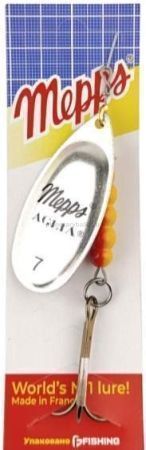Блесна вращающаяся MEPPS Aglia №7, 31гр., цвет AG