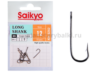 Крючки Saikyo LONG SHANK BN KH-9282 №12, 10шт.