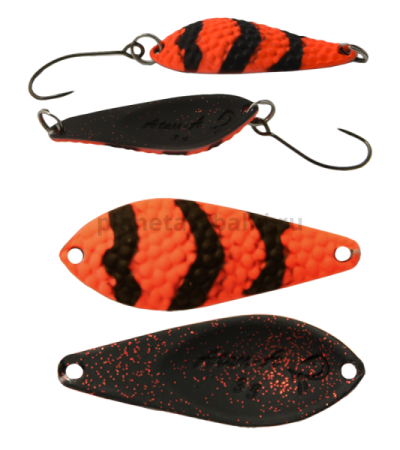 Блесна колеблющаяся LureMax Atom-A, 32мм, 3гр., цвет 106