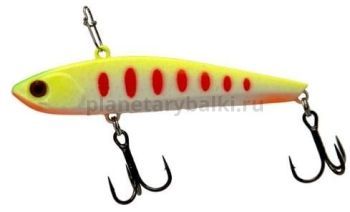 Виб ECOPRO Sharkey 75мм, 20гр., цвет 033 Night Canary