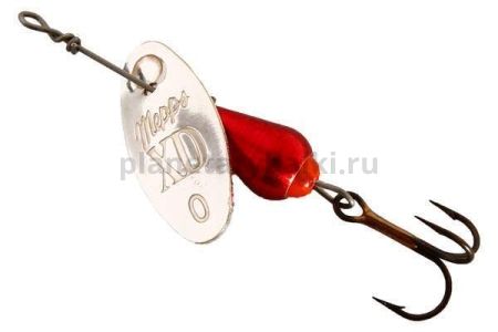Блесна вращающаяся Mepps XD PLATINUM №0, 2,5гр., цвет S/Red