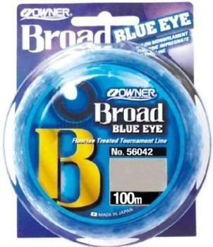 Монофильная леска OWNER Broad Blue Eye 100м, 0,12мм, 1,5кг