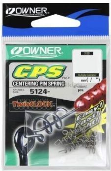 Спираль для приманок OWNER Centering Pin Spring nickel №L 8шт.