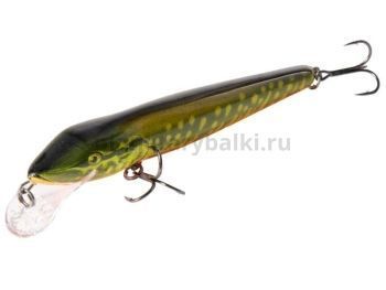 Воблер плавающий Salmo PIKE F 90мм, 9гр., 0,5-1м, цвет HPE