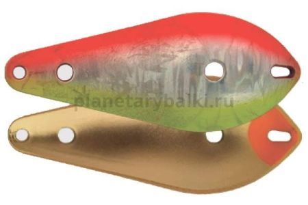 Блесна колеблющаяся LureMax Atom  65мм, 16гр., цвет 80