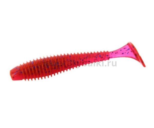 Виброхвост FLAGMAN Mystic Fish Fat 3,3" 8,2см, #110 Glamour, 4шт.