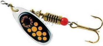 Блесна вращающаяся Mepps BLACK FURY 2, 4,5гр., цвет SILVER/Yellow