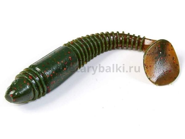 Виброхвост LUCKY JOHN Pro Series TIOGA FAT 3.9in 10см, цвет PA16, 5шт.