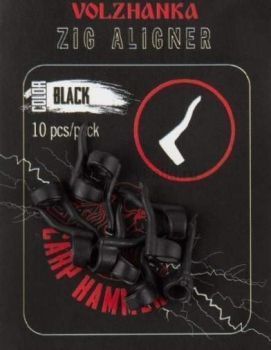 Лентяйка для Зиг Риг Volzhanka Zig Aligner, цвет Black 10шт.
