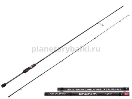 Спиннинг Lucky John Basara FLEX 10 7'6"/2.29