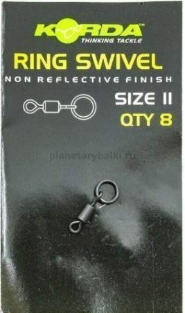 KORDA Вертлюг с кольцом Flexi Ring Swivels №11