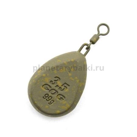 Грузило KORDA COG Flat Lead 3,5oz, 100гр.