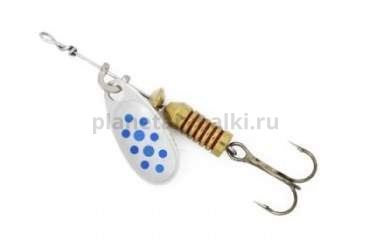 Блесна вращающаяся MEPPS Comet №00, 1,5гр., цвет AG/blue