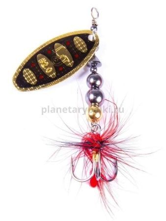 Блесна вращающаяся Lucky John SHELT BLADE №2, 9гр., цвет 001