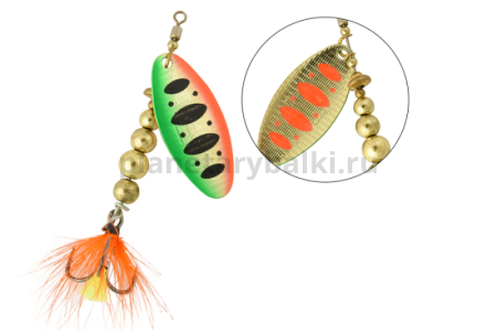 Блесна вращающаяся LureMax Tiga-4 9,2гр., цвет 008