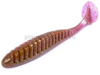 Виброхвосты съедобные Lucky John Pro Series RADIATOR 5.0in 12.5см, цвет S14, 5шт.