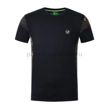 Футболка KORDA LE Cut Tee Black размер XXL