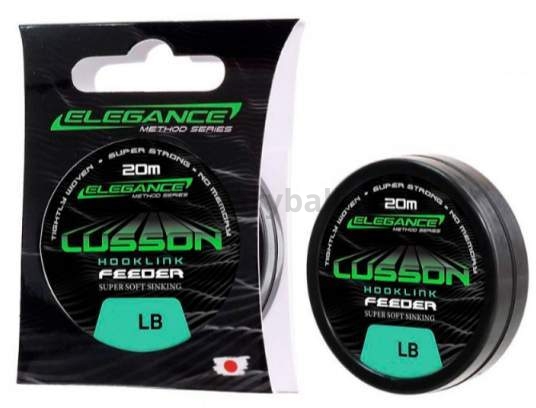 Поводковый материал ELEGANCE METHOD Lusson Hooklink 20м, 6,8кг, 15lb