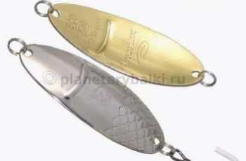 Блесна колеблющаяся Mister Cro ЧЕРНОСПИНКА 65мм, 16гр., цвет S/C