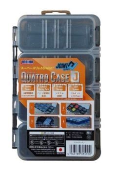 Коробка рыболовная Meiho QUATRO CASE J 17,5х10,5х1,8см