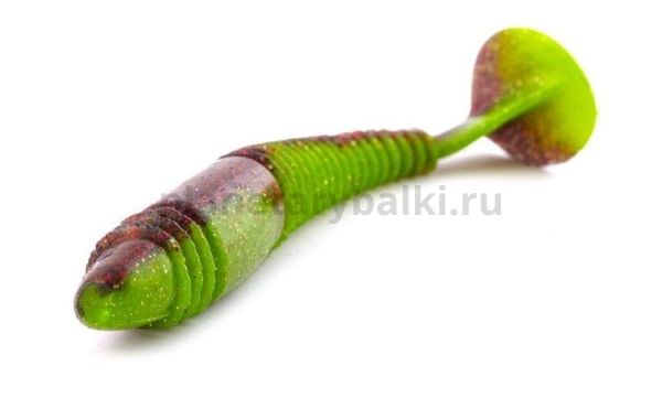 Виброхвост LUCKY JOHN Pro Series TIOGA FAT 3.9in 10см, цвет T44, 5шт.