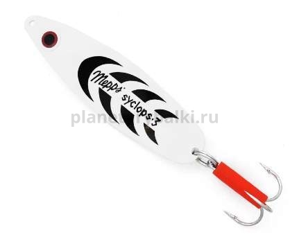Блесна колеблющаяся MEPPS Syclops Fluo №0, 8гр., цвет phospho
