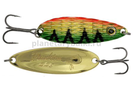 Блесна колеблющаяся LureMax Plankton 28мм, 3гр., цвет 06, White eye