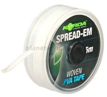 KORDA Лента PVA Spread’EM 3мм 5м