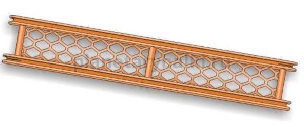 Мотовило-лесенка STONFO для самодуров/поводков 6шт, 18см