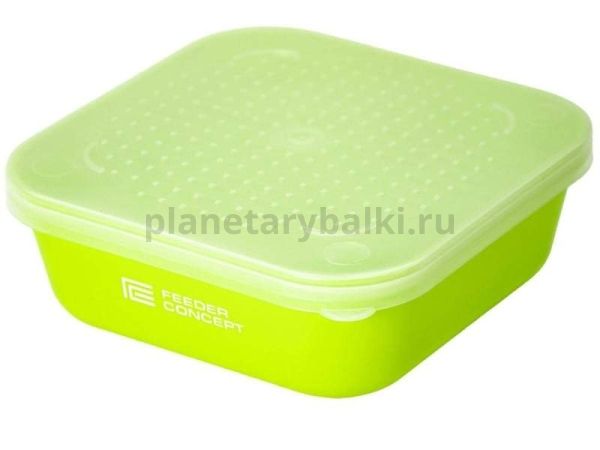 Коробка для наживки с крышкой FEEDER CONCEPT FEEDER BAIT BOX размер S