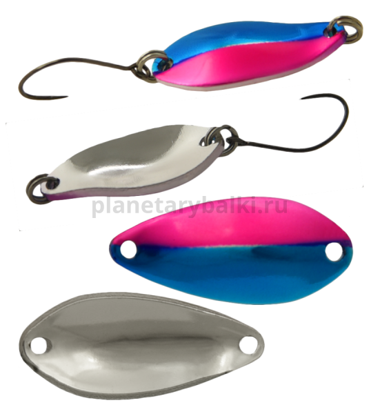 Блесна колеблющаяся LureMax Dotty 25мм, 2,4гр., цвет 18