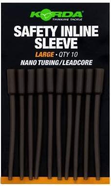 Конус силиконовый KORDA Safety Inline Sleeve Nano Tubing leadcore 10шт., размер L
