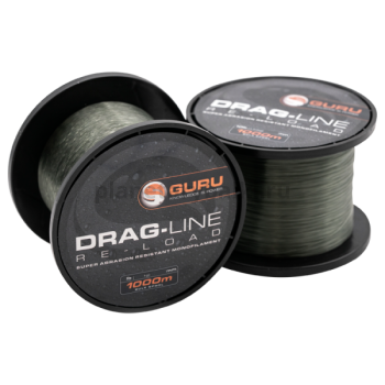 Леска GURU Drag Line 1000м, 0,28мм, 3,63кг