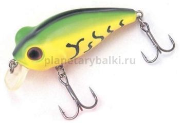 Воблер CULTIVA Bug Eye Bait BB-48F 48мм, 6,5гр., до 0,5м, цвет 70 Floating