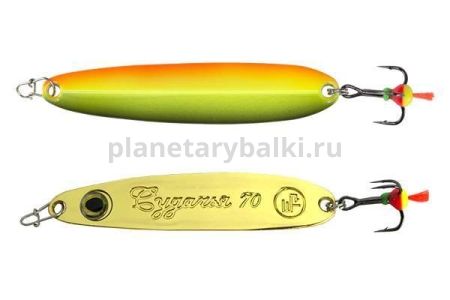 Блесна вертикальная ECOPRO Судачья с глазом 60мм, 10гр., цвет FRG