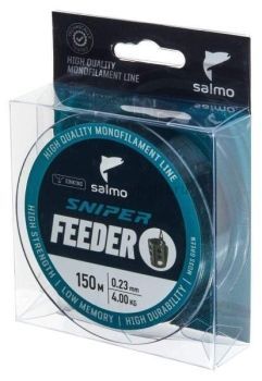 Леска монофильная Salmo Sniper FEEDER Moss Green 150м, 0,23мм, 4кг