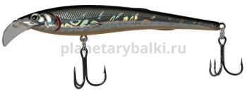 Воблер LureMax STINKA 110F MDR 110мм, 12гр., 2-3,2м, цвет 035