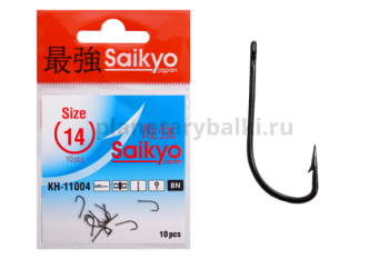 Крючки Saikyo Crystal BN KH-11004 № 14, 10шт.