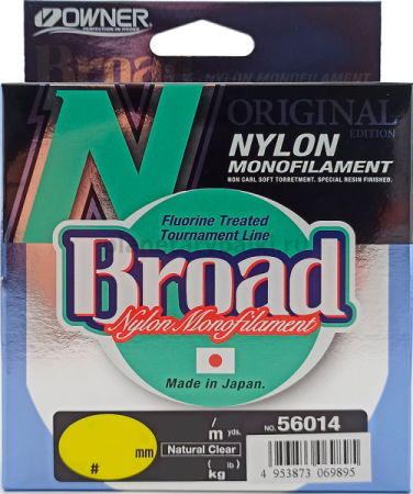 Леска OWNER Broad 300м, 0,26мм, 6,2кг