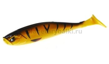 Виброхвост Lucky John 3D Series BASARA SOFT SWIM 7,5in 19,05см, цвет PG08, 2шт.
