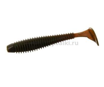 Виброхвост FLAGMAN Mystic Fish Fat 2,8" 7см, #133 Motor Oil, 5шт.