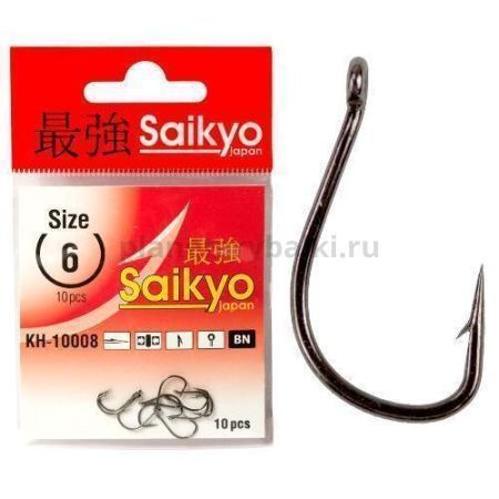 Крючки Saikyo Idumezina BN KH-10008 №10, 10шт.