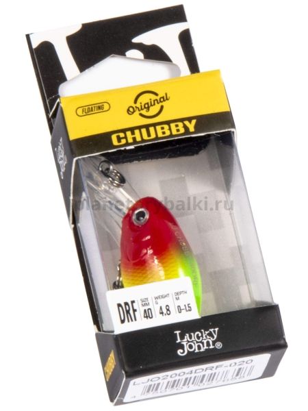 Воблер плавающий Lucky John Original CHUBBY DR F 40мм, 3,8гр., 1м, 020 для рыбалки, Воблер плавающий Lucky John Original CHUBBY DR F 40мм, 3,8гр., 1м, 020 отзывы, Воблер плавающий Lucky John Original CHUBBY DR F 40мм, 3,8гр., 1м, 020 купить, Воблер плавающий Lucky John Original CHUBBY DR F 40мм, 3,8гр., 1м, 020 купить в интернет магазине, Воблер плавающий Lucky John Original CHUBBY DR F 40мм, 3,8гр., 1м, 020 выбрать, Воблер плавающий Lucky John Original CHUBBY DR F 40мм, 3,8гр., 1м, 020 обзор, Воблер плавающий Lucky John Original CHUBBY DR F 40мм, 3,8гр., 1м, 020 купить в розничном магазине