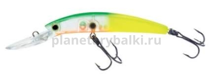 Воблер Yo-uri Crystal Minnow DD Walleye 90F, 90мм, 9,5гр., до 3,5м, цвет BTCL