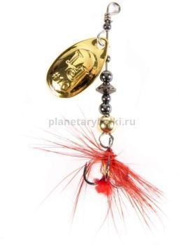 Блесна вращающаяся Lucky John BONNIE BLADE №1, 3.5гр., цвет 012 в блистере