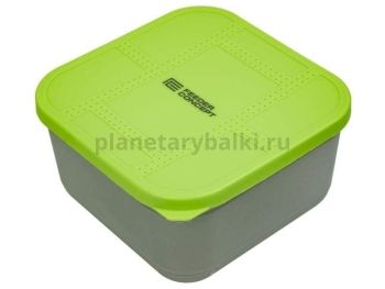 Коробка рыболовная для прикормки и насадки с вентилируемой крышкой и лотком FC FEEDER BAIT BOX 170×170×95