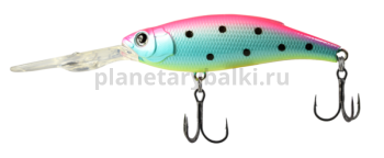 Воблер LureMax ARAGON 75F DDR 75мм, 11 гр., 4,5-5,5м, цвет 140