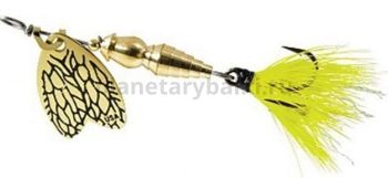 Блесна вращающаяся MEPPS Bug №2, 7гр., цвет may yellow