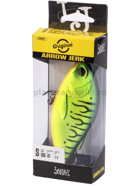 Воблер тонущий Lucky John Original ARROW JERK S 100мм, 47гр., 1-2м, цвет 008 для рыбалки, Воблер тонущий Lucky John Original ARROW JERK S 100мм, 47гр., 1-2м, цвет 008 отзывы, Воблер тонущий Lucky John Original ARROW JERK S 100мм, 47гр., 1-2м, цвет 008 купить, Воблер тонущий Lucky John Original ARROW JERK S 100мм, 47гр., 1-2м, цвет 008 купить в интернет магазине, Воблер тонущий Lucky John Original ARROW JERK S 100мм, 47гр., 1-2м, цвет 008 выбрать, Воблер тонущий Lucky John Original ARROW JERK S 100мм, 47гр., 1-2м, цвет 008 обзор, Воблер тонущий Lucky John Original ARROW JERK S 100мм, 47гр., 1-2м, цвет 008 купить в розничном магазине